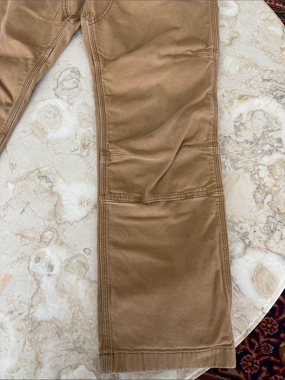 Carhartt Double Knee Relaxed Fit Work Pants – 32x30 – Tan/Khaki – Rugged Utility - Picture 13 of 13